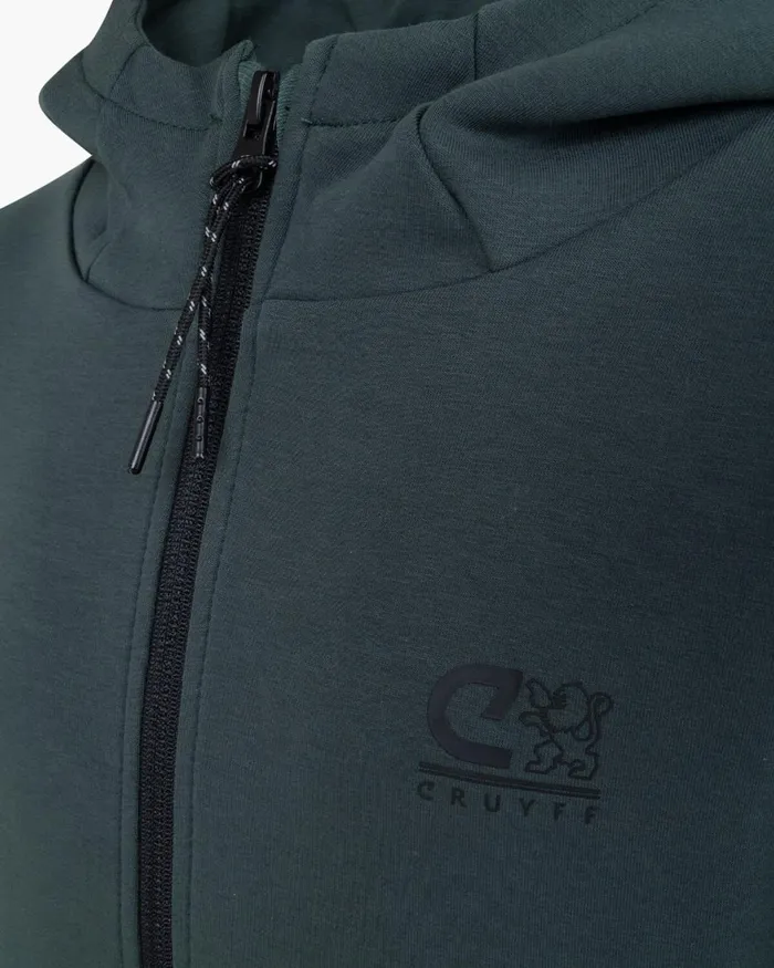 Cruyff Ignite Tape Hood Green Junior Sweats and Hoodies Cruyff Ignite Tape Hood Green Junior Sweats and Hoodies