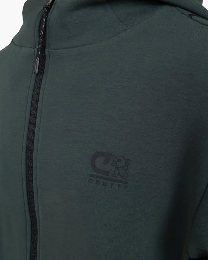 Cruyff Ignite Tape Hood Green Men Sweats and Hoodies Cruyff Ignite Tape Hood Green Men Sweats and Hoodies