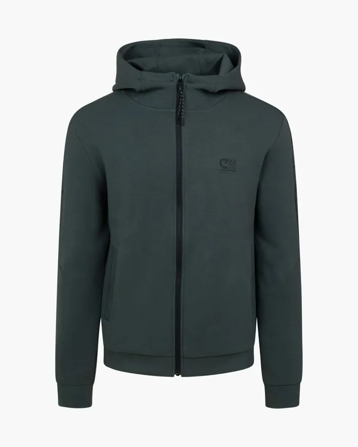 Cruyff Ignite Tape Hood Green Men Sweats and Hoodies Cruyff Ignite Tape Hood Green Men Sweats and Hoodies
