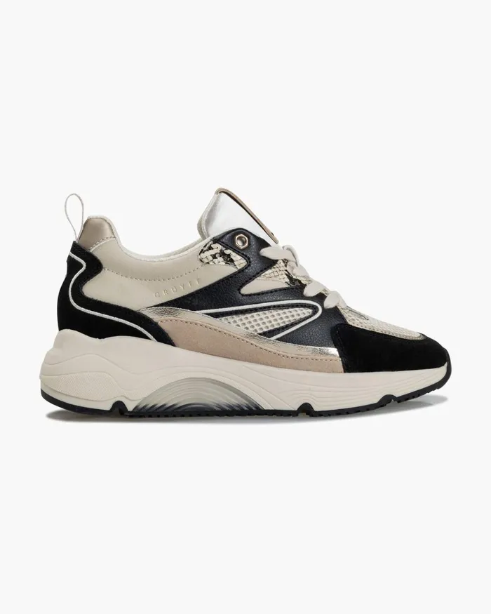 Cruyff Madina Blackbrown Women Sneakers