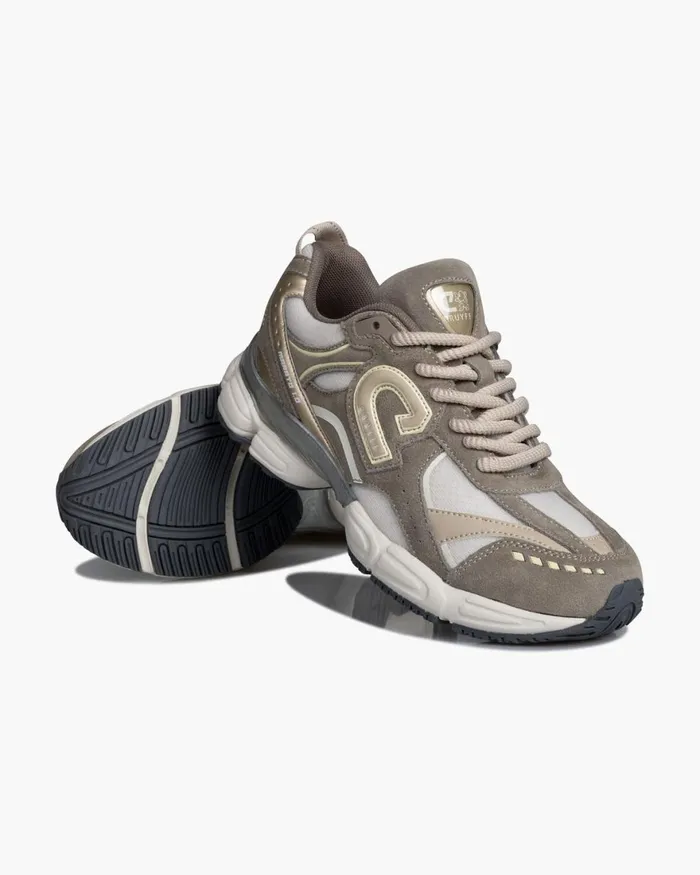 Cruyff Marato Runner SuedeMesh Brown Women Sneakers
