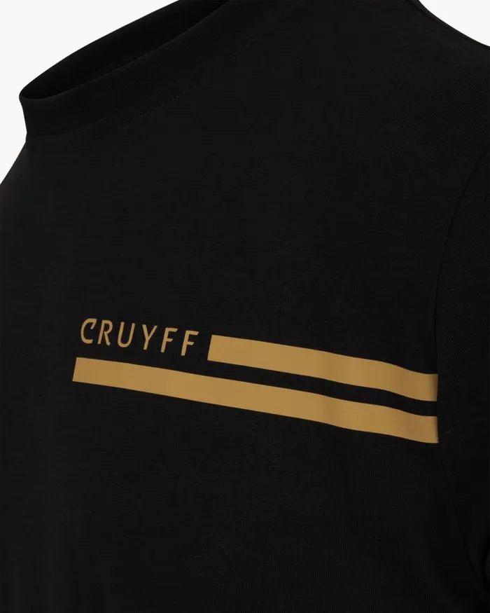 Cruyff Moraira Tee Blackgold Men TShirts and Polo039s Cruyff Moraira Tee Blackgold Men TShirts and Polo039s