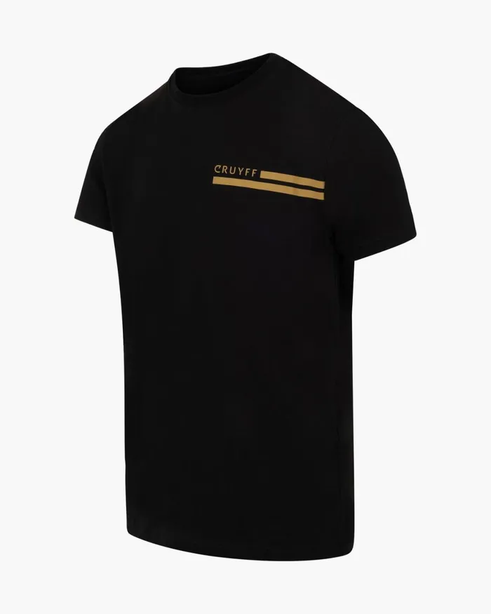 Cruyff Moraira Tee Blackgold Men TShirts and Polo039s Cruyff Moraira Tee Blackgold Men TShirts and Polo039s