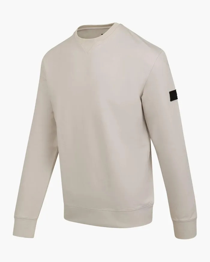 Cruyff Non Denim Crewneck Sand Men Sweats and Hoodies Cruyff Non Denim Crewneck Sand Men Sweats and Hoodies