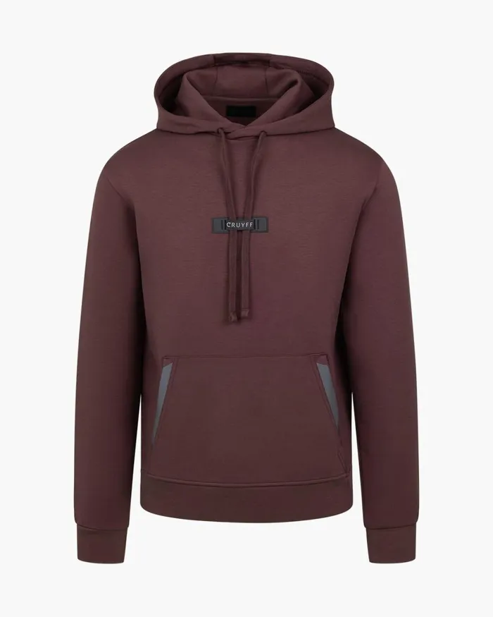 Cruyff Paco Hoodie Dark Brown Men Sweats and Hoodies Cruyff Paco Hoodie Dark Brown Men Sweats and Hoodies