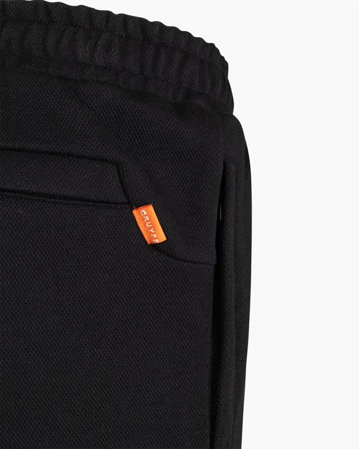 Cruyff Pique Jogger Black Men Bottoms Cruyff Pique Jogger Black Men Bottoms