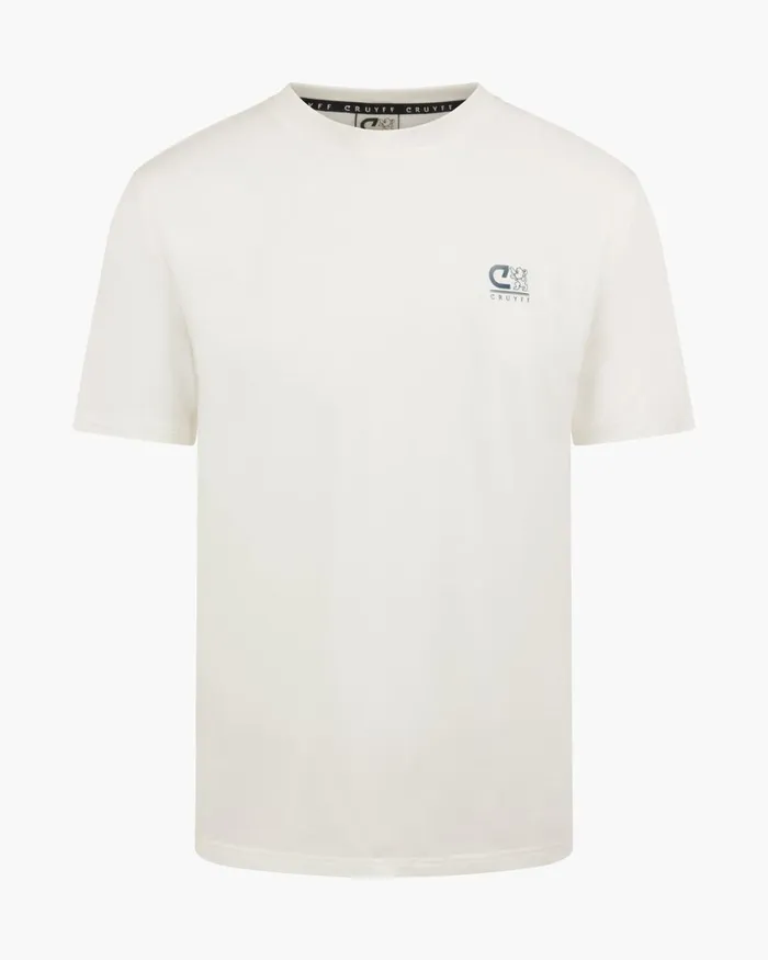 Cruyff Strom Tee White Men TShirts and Polo039s