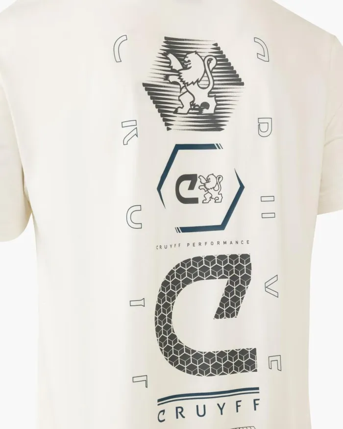 Cruyff Strom Tee White Men TShirts and Polo039s