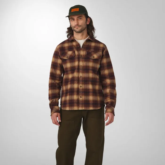 Danner Shirts Cedar Mill Cotton Flannel Shirt Espresso Plaid 8211 Men