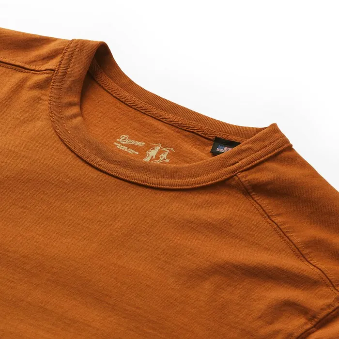 Danner Shirts Heavyweight Tee Glazed Ginger 8211 MenWomen Danner Shirts Heavyweight Tee Glazed Ginger 8211 MenWomen