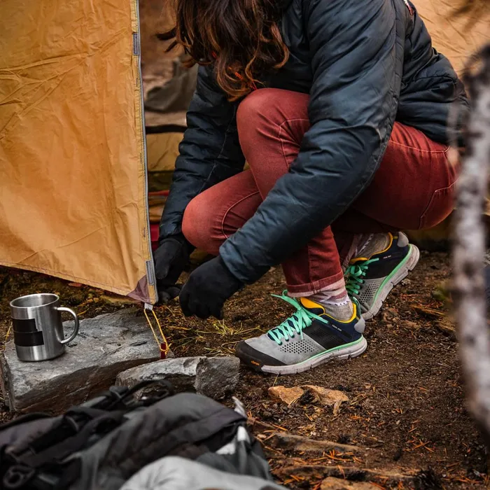 Danner Shoes Trail 2650 Graybluespectra Yellow 8211 Women