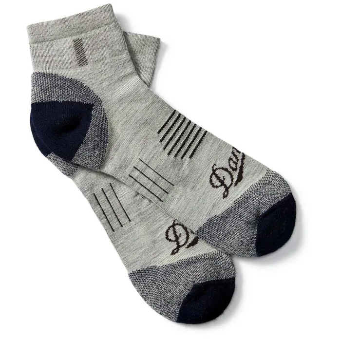 Danner Socks Danner Merino Lightweight Hiking Socks Quarter Crew 8211 Gray 8211 MenWomen