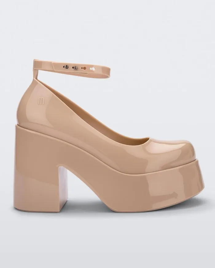 Doll Heel Beigegreen Women Melissa Platforms