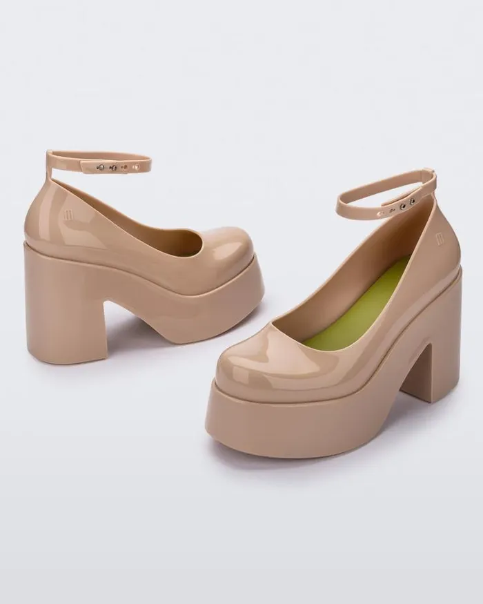 Doll Heel Beigegreen Women Melissa Platforms