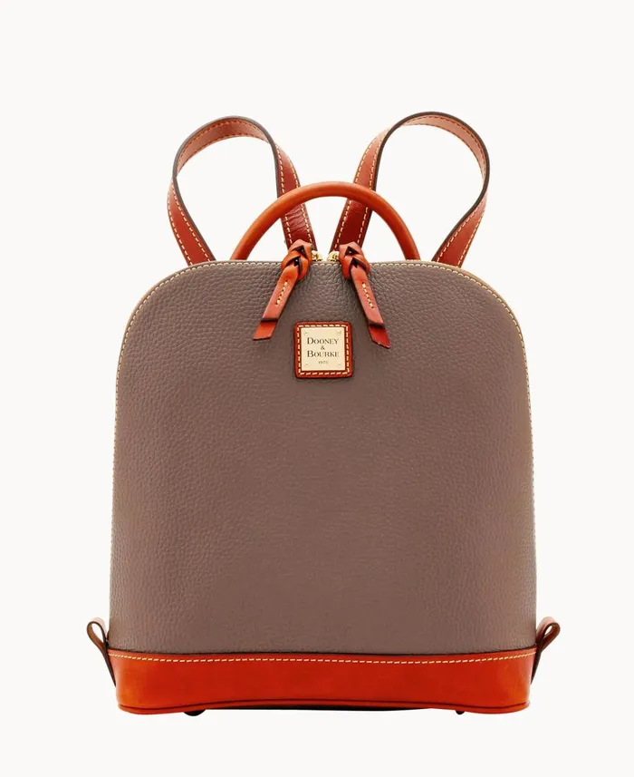 Dooney and Bourke Backpacks Pebble Grain Zip Pod Backpack Elephant 8211 WomenMen Dooney and Bourke Backpacks Pebble Grain Zip Pod Backpack Elephant 8211 WomenMen
