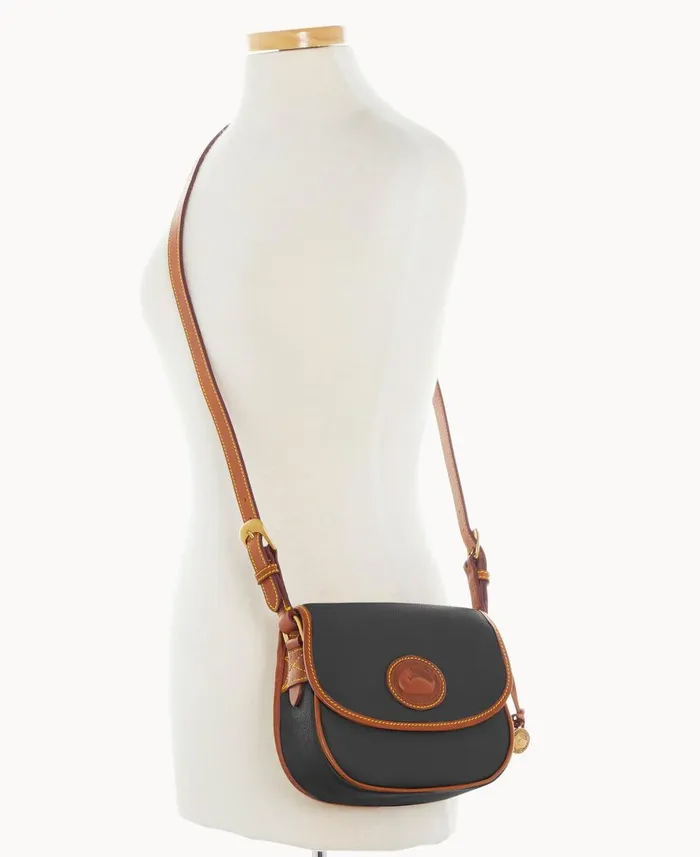 Dooney and Bourke Crossbodies All Weather Leather 30 Saddle Crossbody 20 Black 8211 WomenMen Dooney and Bourke Crossbodies All Weather Leather 30 Saddle Crossbody 20 Black 8211 WomenMen