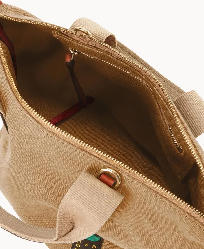 Dooney and Bourke Crossbodies Canvas Crossbody Satchel 20 Beige 8211 WomenMen Dooney and Bourke Crossbodies Canvas Crossbody Satchel 20 Beige 8211 WomenMen