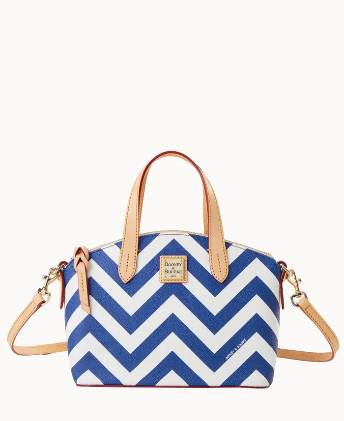 Dooney and Bourke Crossbodies Chevron Ruby Navy 8211 WomenMen