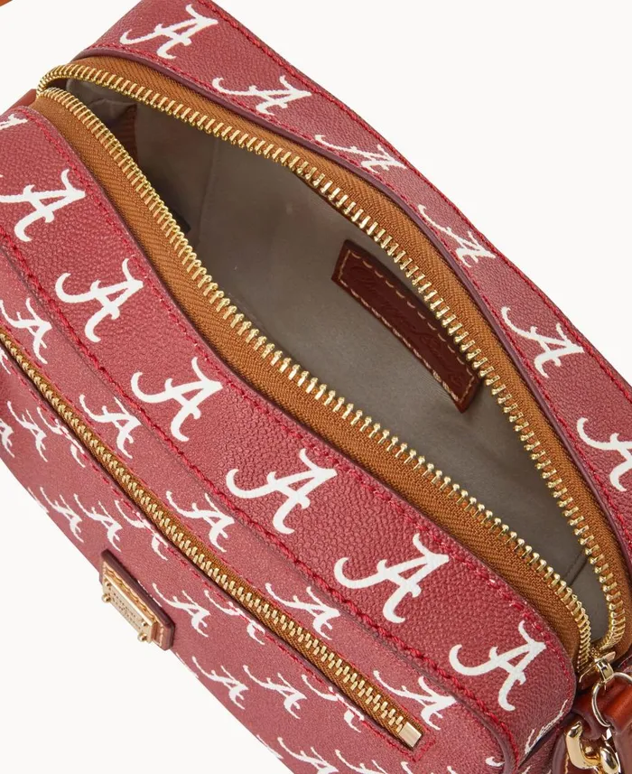 Dooney and Bourke Crossbodies Collegiate University Of Alabama Camera Zip Crossbody U Of Alabama 8211 WomenMen