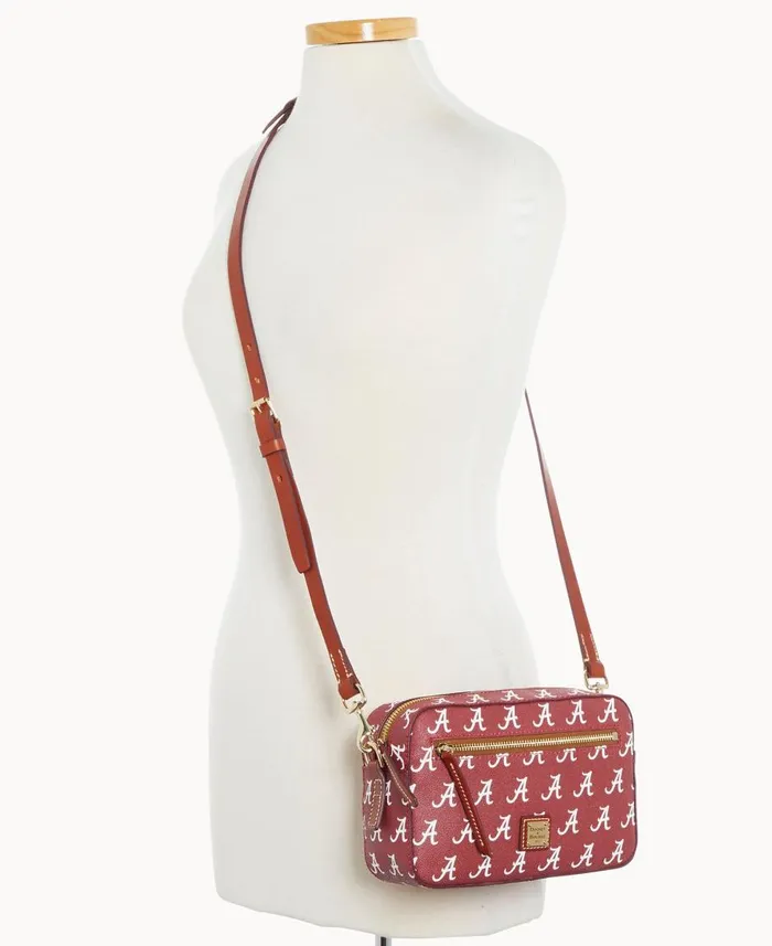 Dooney and Bourke Crossbodies Collegiate University Of Alabama Camera Zip Crossbody U Of Alabama 8211 WomenMen