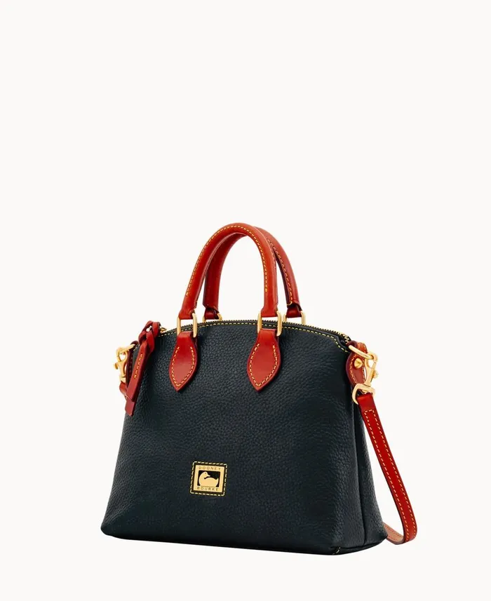 Dooney and Bourke Crossbodies Dillen Crossbody Satchel Black 8211 WomenMen