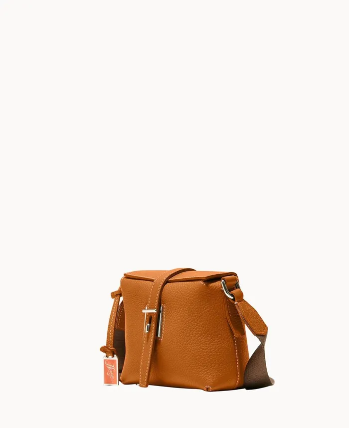 Dooney and Bourke Crossbodies Henrys Mini Foldover Crossbody Caramel 8211 WomenMen Dooney and Bourke Crossbodies Henrys Mini Foldover Crossbody Caramel 8211 WomenMen