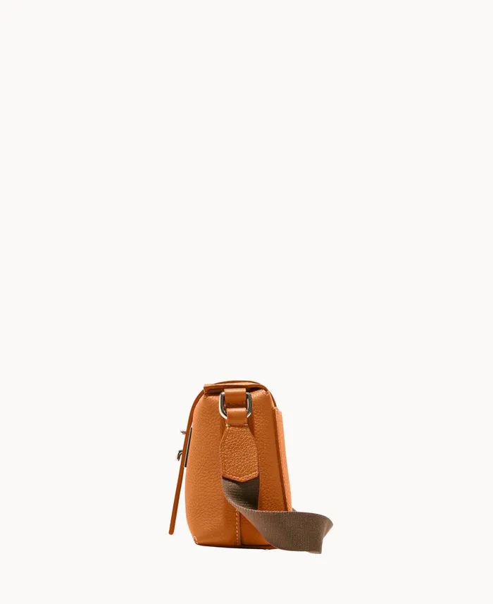 Dooney and Bourke Crossbodies Henrys Mini Foldover Crossbody Caramel 8211 WomenMen Dooney and Bourke Crossbodies Henrys Mini Foldover Crossbody Caramel 8211 WomenMen