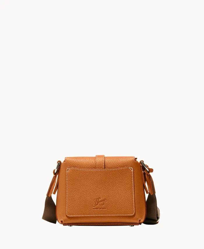 Dooney and Bourke Crossbodies Henrys Mini Foldover Crossbody Caramel 8211 WomenMen Dooney and Bourke Crossbodies Henrys Mini Foldover Crossbody Caramel 8211 WomenMen