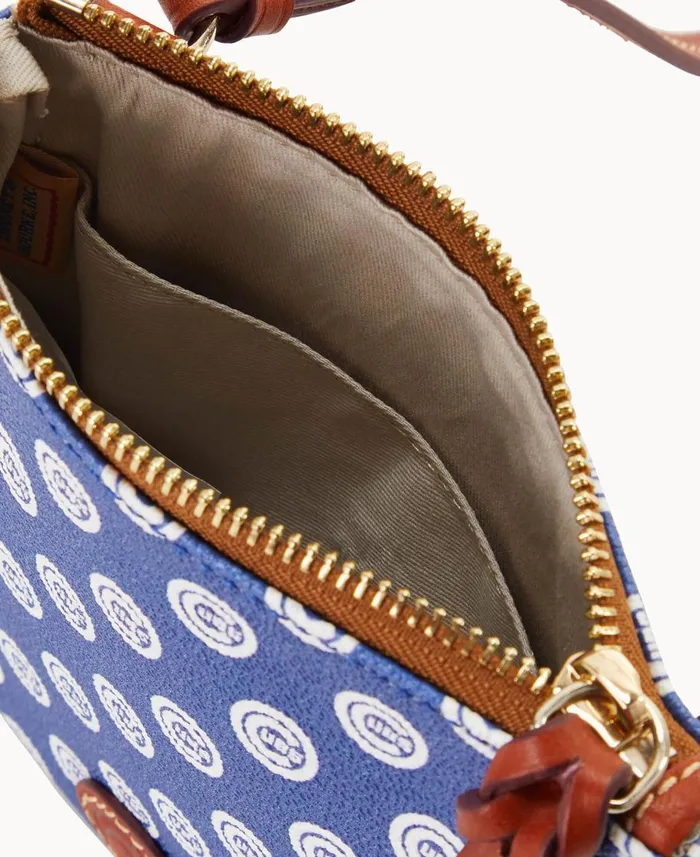 Dooney and Bourke Crossbodies MLB Cubs Small North South Top Zip Crossbody Cubs 8211 WomenMen Dooney and Bourke Crossbodies MLB Cubs Small North South Top Zip Crossbody Cubs 8211 WomenMen