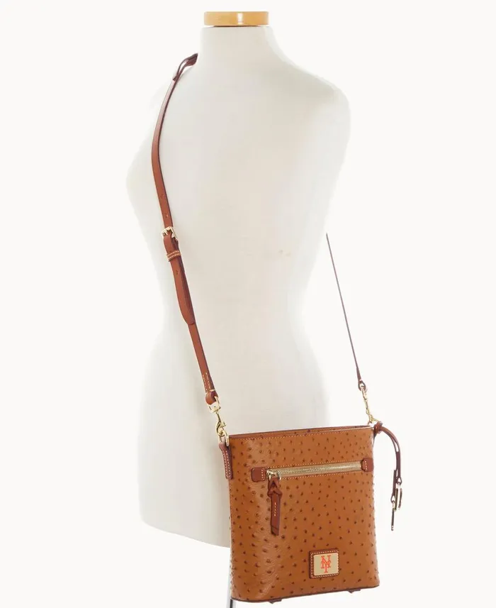 Dooney and Bourke Crossbodies MLB Mets Zip Crossbody Mets 8211 WomenMen