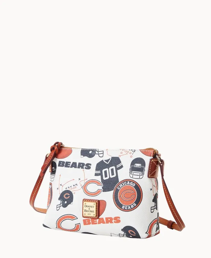 Dooney and Bourke Crossbodies NFL Bears Crossbody Pouchette Bears 8211 WomenMen Dooney and Bourke Crossbodies NFL Bears Crossbody Pouchette Bears 8211 WomenMen