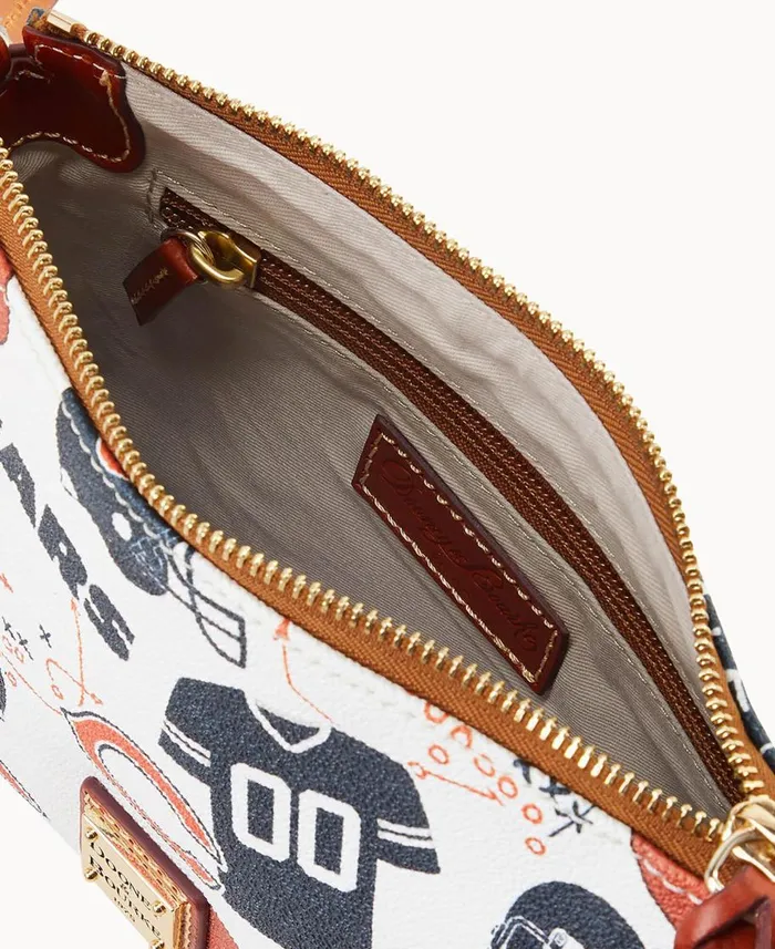 Dooney and Bourke Crossbodies NFL Bears Crossbody Pouchette Bears 8211 WomenMen Dooney and Bourke Crossbodies NFL Bears Crossbody Pouchette Bears 8211 WomenMen