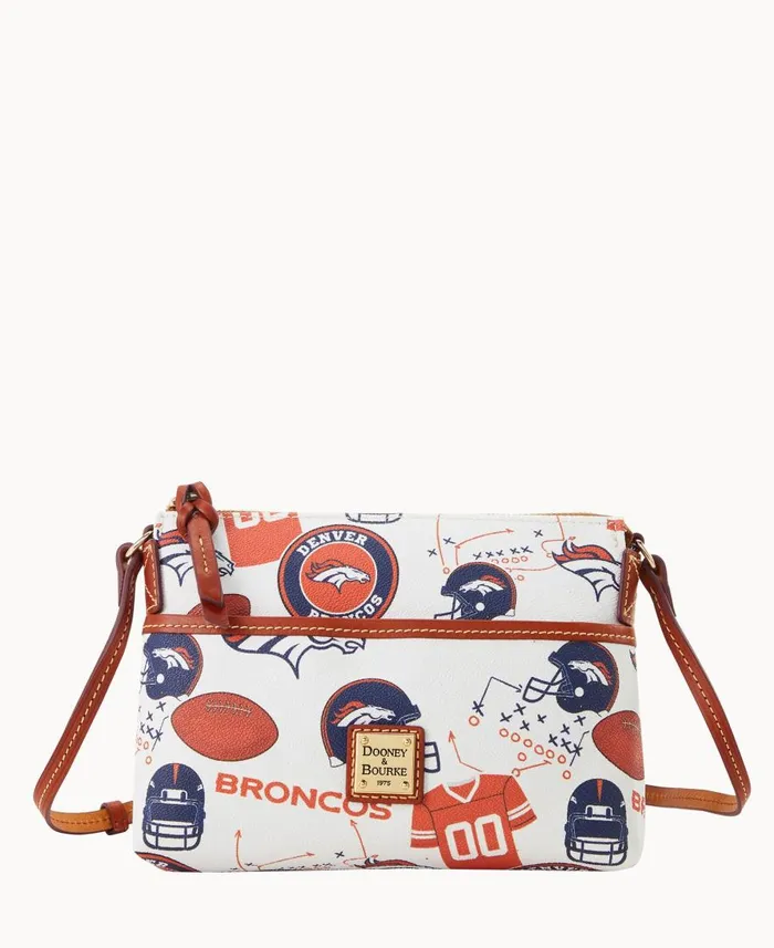 Dooney and Bourke Crossbodies NFL Broncos Ginger Crossbody Broncos 8211 WomenMen Dooney and Bourke Crossbodies NFL Broncos Ginger Crossbody Broncos 8211 WomenMen