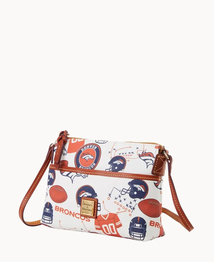 Dooney and Bourke Crossbodies NFL Broncos Ginger Crossbody Broncos 8211 WomenMen Dooney and Bourke Crossbodies NFL Broncos Ginger Crossbody Broncos 8211 WomenMen