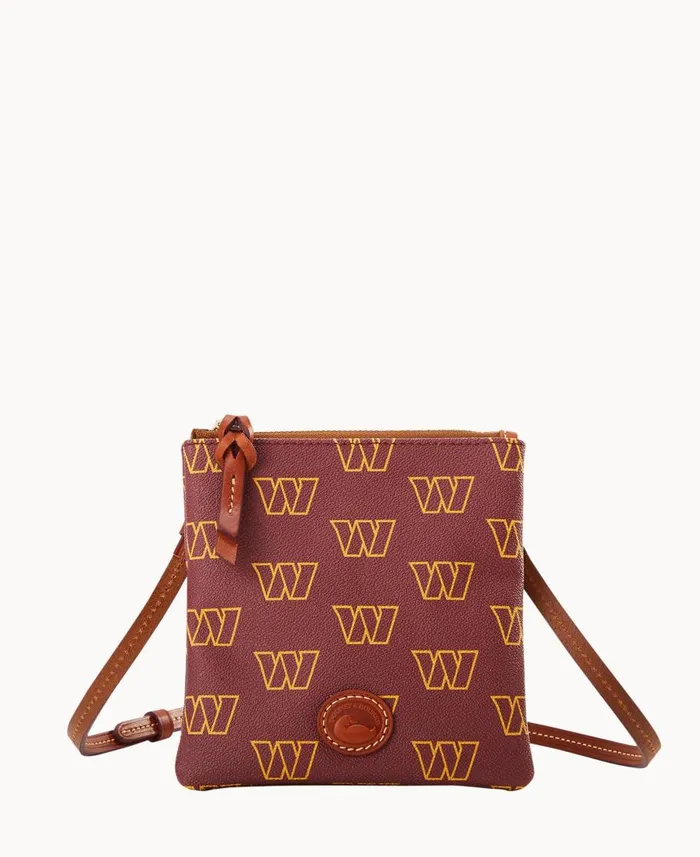 Dooney and Bourke Crossbodies NFL Commanders Small North South Top Zip Crossbody Commanders 8211 WomenMen Dooney and Bourke Crossbodies NFL Commanders Small North South Top Zip Crossbody Commanders 8211 WomenMen