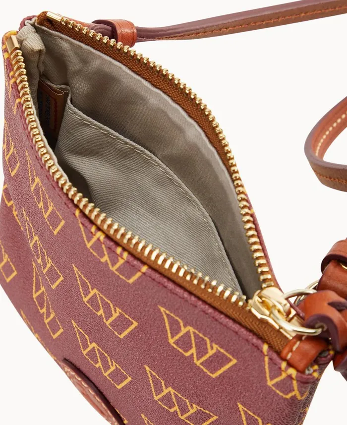 Dooney and Bourke Crossbodies NFL Commanders Small North South Top Zip Crossbody Commanders 8211 WomenMen Dooney and Bourke Crossbodies NFL Commanders Small North South Top Zip Crossbody Commanders 8211 WomenMen