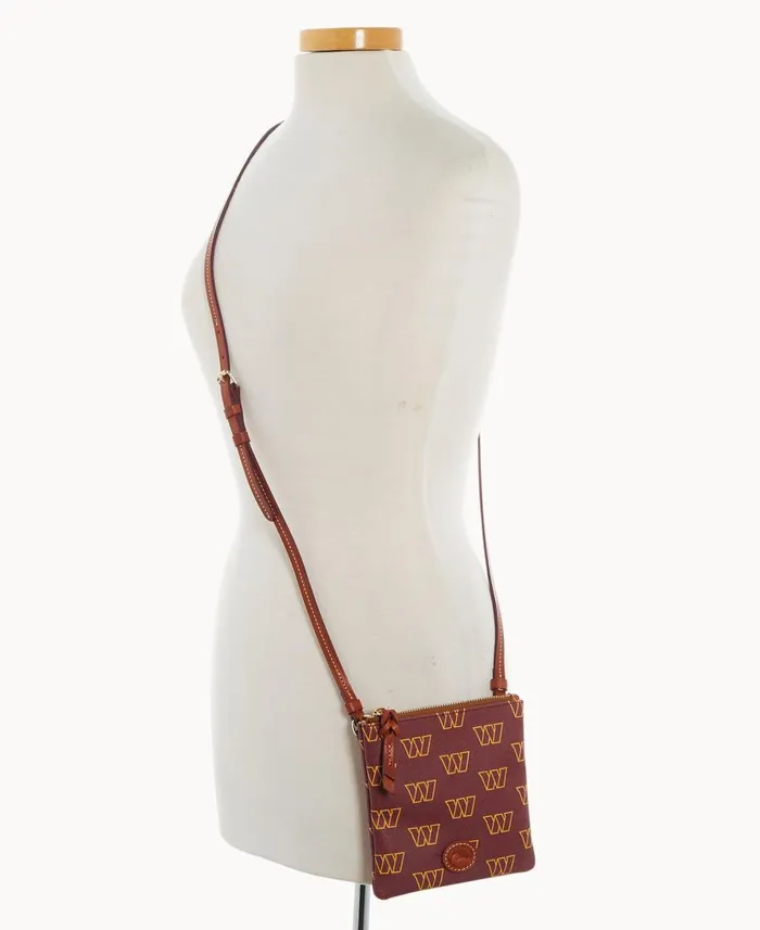 Dooney and Bourke Crossbodies NFL Commanders Small North South Top Zip Crossbody Commanders 8211 WomenMen Dooney and Bourke Crossbodies NFL Commanders Small North South Top Zip Crossbody Commanders 8211 WomenMen