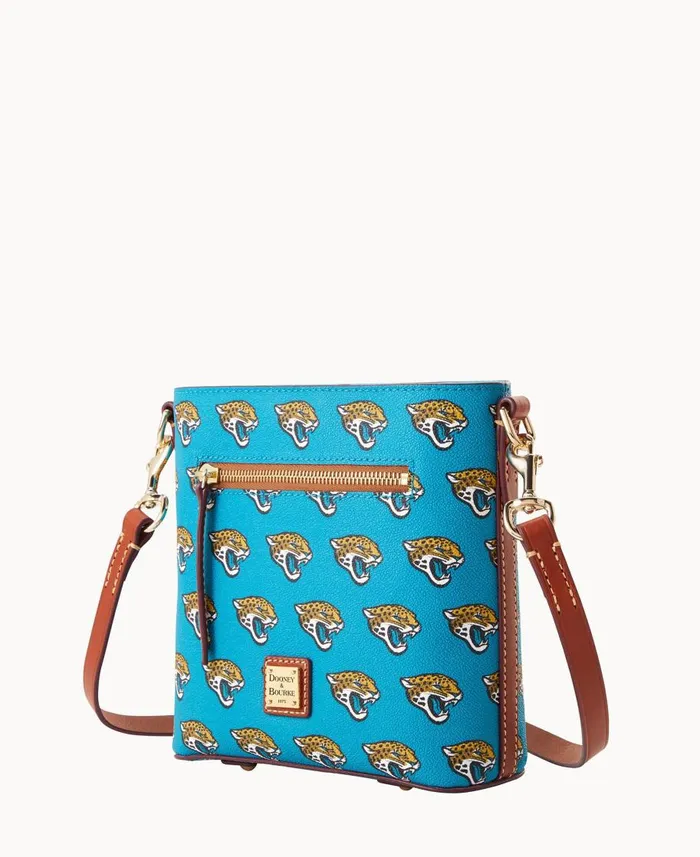 Dooney and Bourke Crossbodies NFL Jaguars Small Zip Crossbody Jaguars 8211 WomenMen Dooney and Bourke Crossbodies NFL Jaguars Small Zip Crossbody Jaguars 8211 WomenMen