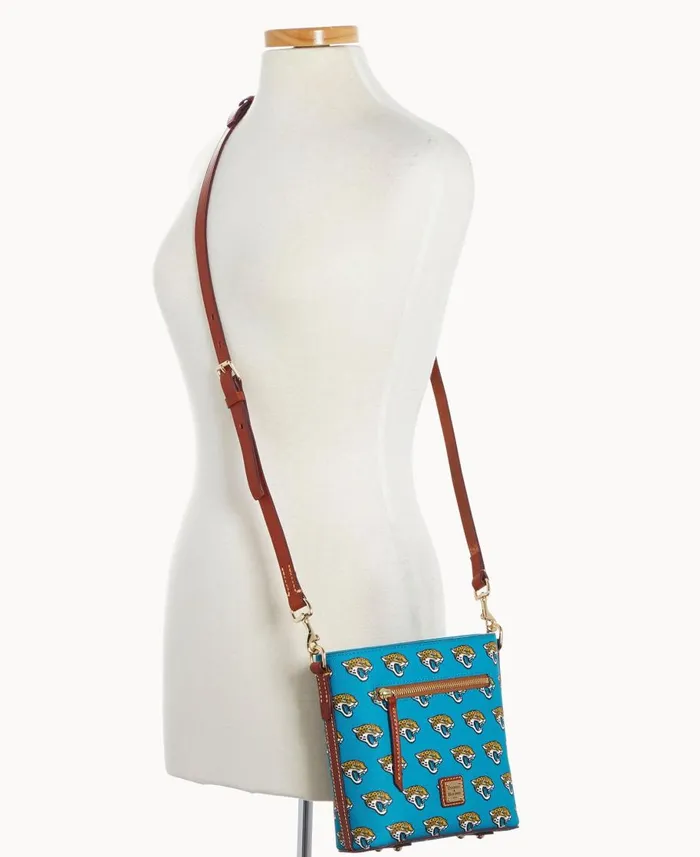 Dooney and Bourke Crossbodies NFL Jaguars Small Zip Crossbody Jaguars 8211 WomenMen Dooney and Bourke Crossbodies NFL Jaguars Small Zip Crossbody Jaguars 8211 WomenMen