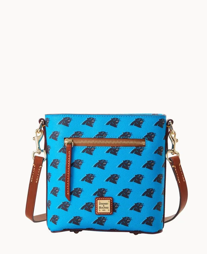 Dooney and Bourke Crossbodies NFL Panthers Small Zip Crossbody Panthers 8211 WomenMen Dooney and Bourke Crossbodies NFL Panthers Small Zip Crossbody Panthers 8211 WomenMen