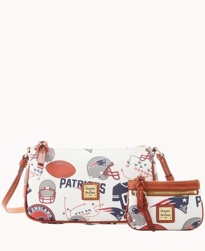 Dooney and Bourke Crossbodies NFL Patriots Lexi Crossbody Sm Coin Case Patriots 8211 WomenMen Dooney and Bourke Crossbodies NFL Patriots Lexi Crossbody Sm Coin Case Patriots 8211 WomenMen