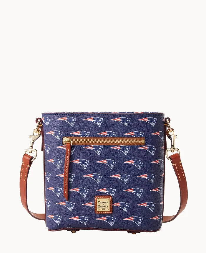Dooney and Bourke Crossbodies NFL Patriots Small Zip Crossbody Patriots 8211 WomenMen Dooney and Bourke Crossbodies NFL Patriots Small Zip Crossbody Patriots 8211 WomenMen
