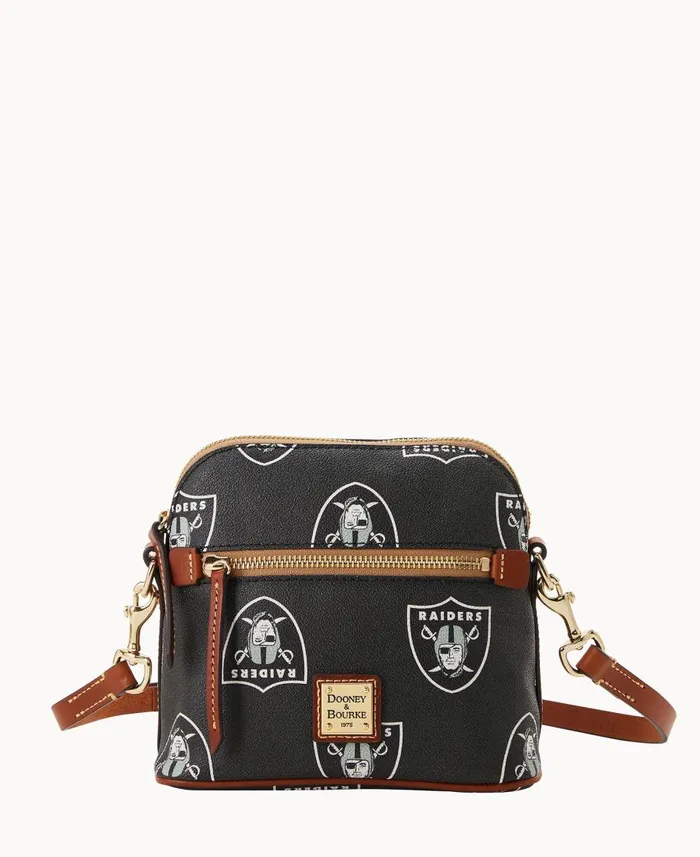Dooney and Bourke Crossbodies NFL Raiders Domed Crossbody Raiders 8211 WomenMen