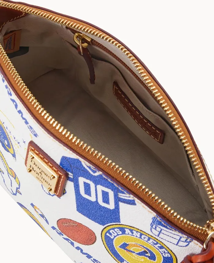 Dooney and Bourke Crossbodies NFL Rams Suki Crossbody Rams 8211 WomenMen