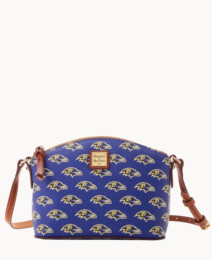 Dooney and Bourke Crossbodies NFL Ravens Suki Crossbody Med Wristlet Ravens 8211 WomenMen Dooney and Bourke Crossbodies NFL Ravens Suki Crossbody Med Wristlet Ravens 8211 WomenMen