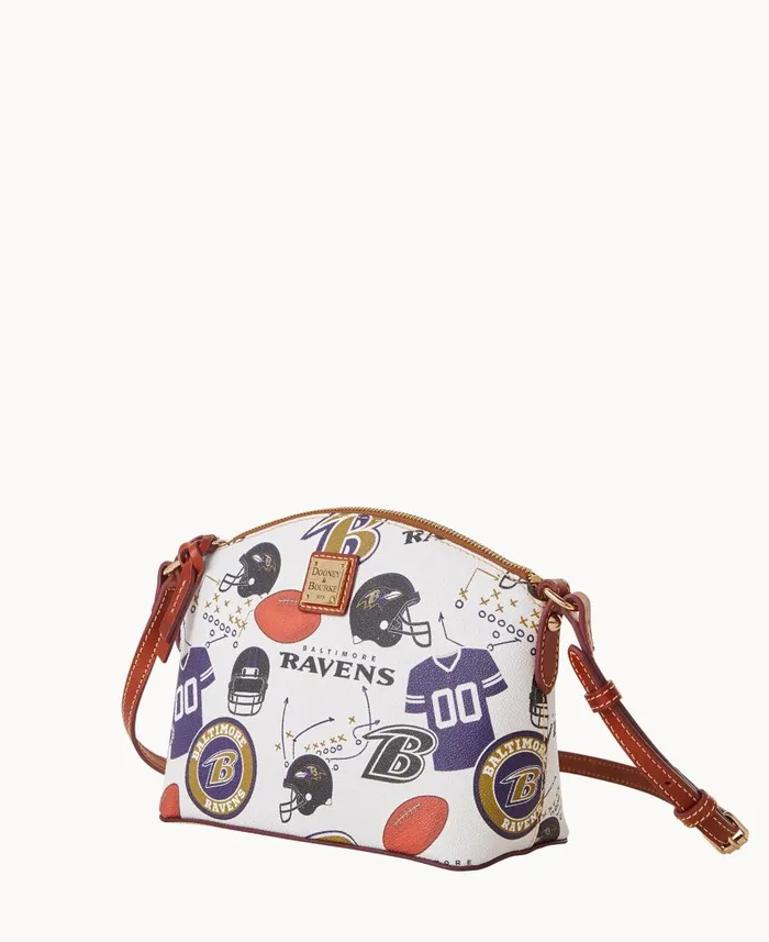 Dooney and Bourke Crossbodies NFL Ravens Suki Crossbody Ravens 8211 WomenMen Dooney and Bourke Crossbodies NFL Ravens Suki Crossbody Ravens 8211 WomenMen