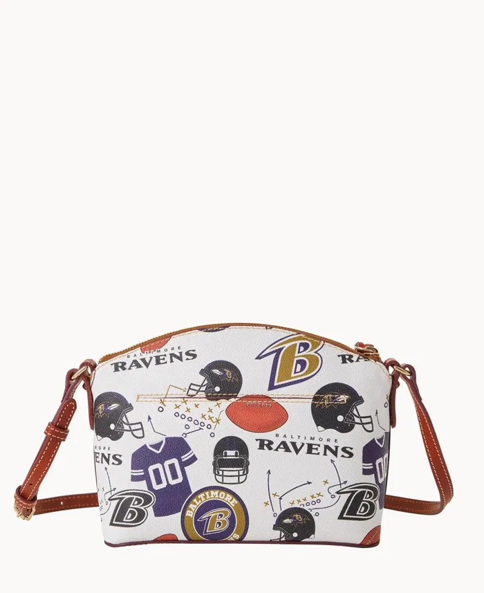 Dooney and Bourke Crossbodies NFL Ravens Suki Crossbody Ravens 8211 WomenMen Dooney and Bourke Crossbodies NFL Ravens Suki Crossbody Ravens 8211 WomenMen