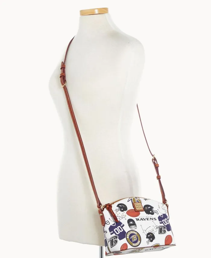 Dooney and Bourke Crossbodies NFL Ravens Suki Crossbody Ravens 8211 WomenMen Dooney and Bourke Crossbodies NFL Ravens Suki Crossbody Ravens 8211 WomenMen