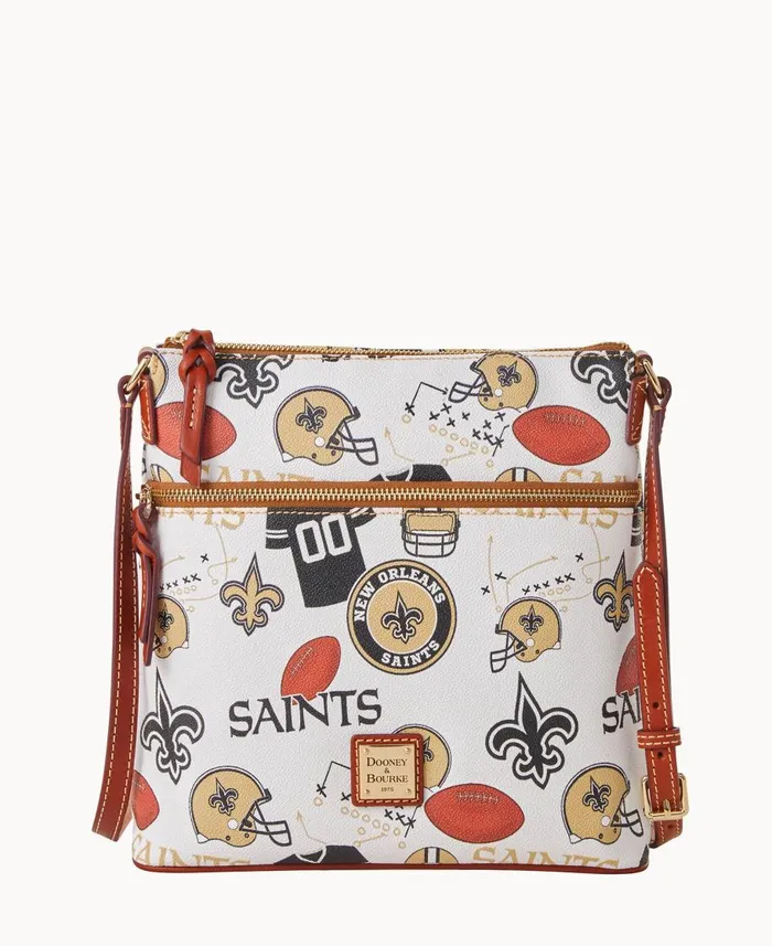 Dooney and Bourke Crossbodies NFL Saints Crossbody Saints 8211 WomenMen
