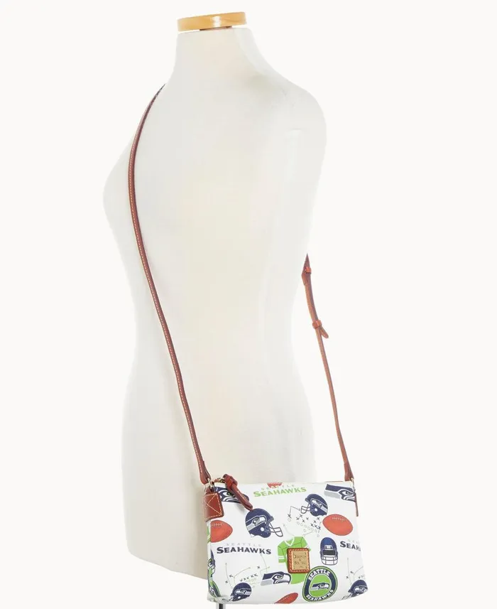 Dooney and Bourke Crossbodies NFL Seahawks Crossbody Pouchette Seahawks 8211 WomenMen
